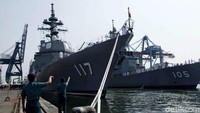 Indonesia merupakan negara kedua yang dikunjungi oleh Angkatan Laut Jepang.