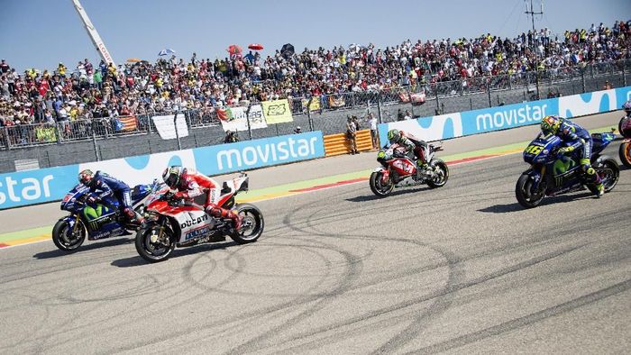 Jadwal MotoGP Aragon. (Foto: Mirco Lazzari gp/Getty Images) Jadwal MotoGP Aragon. (Foto: Mirco Lazzari gp/Getty Images)