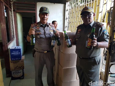 Razia dilakukan selama dua hari di dua kecamatan di Depok