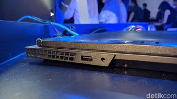 Dapur pacu Legion Y530 ditenagai oleh prosesor generasi kedelapan Core i7. (Foto: detikINET/Adi Fida Rahman)