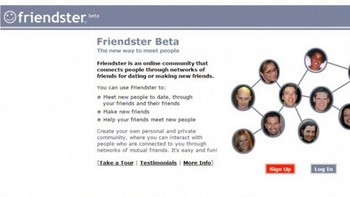 Friendster didirikan pada tahun 2002 dan sempat sangat populer, salah satunya di Indonesia, bahkan menjadi media sosial pertama yang punya 1 juta pengguna. Friendster efektif mati walaupun secara resmi cuma istirahat sejak Juni 2015. (Foto: Friendster)