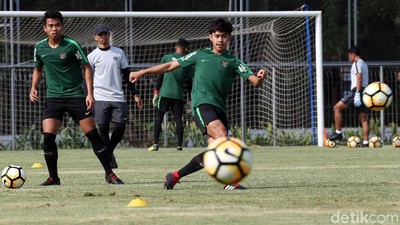 Jelang Turnamen Segitiga, Timnas U-19 Jalani Sesi Latihan