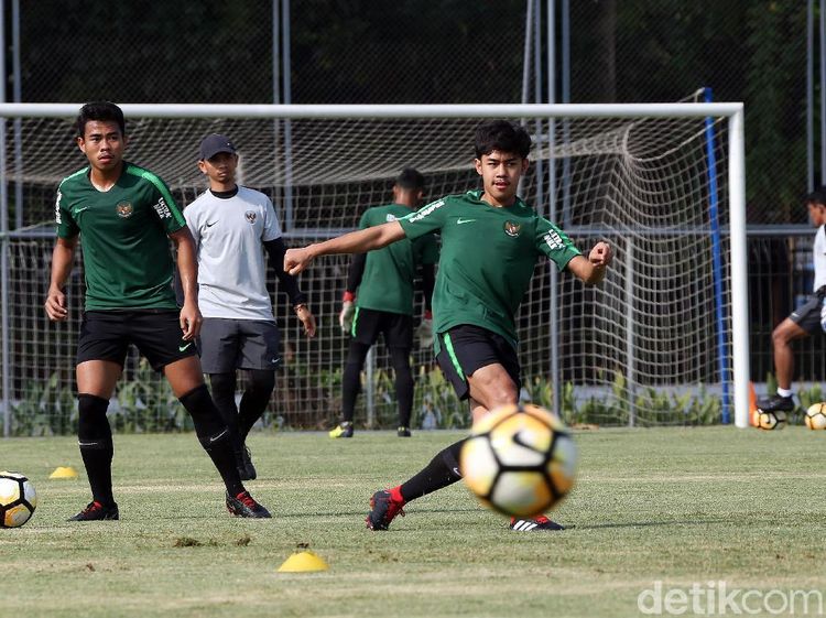 Jelang Turnamen Segitiga, Timnas U-19 Jalani Sesi Latihan