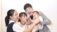 Lee dan Moa Eim kini tengah berbahagia melihat pertumbuhan si kecil Kimora. (Pool/Ismail/detikFoto)