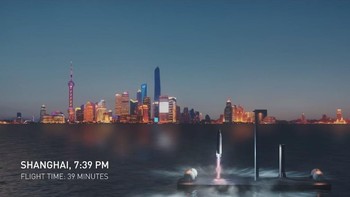 Dengan menggunakan BFR, jarak antara New York dengan Shanghai dapat ditempuh dalam waktu 39 menit. Foto: SpaceX