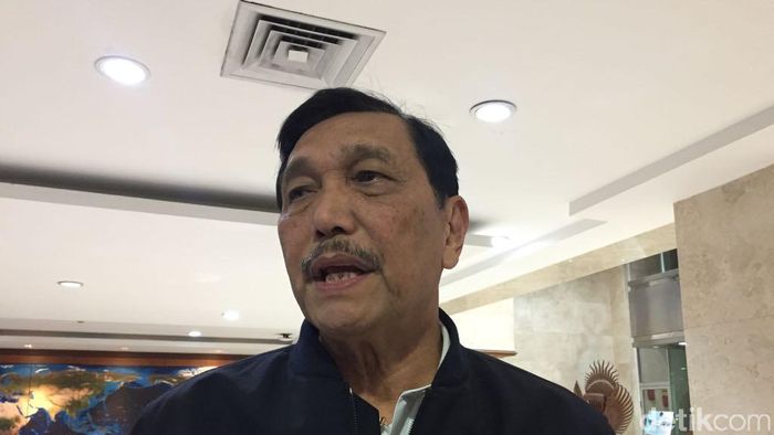 Menteri Koordinator Bidang Kemaritiman Luhut Binsar Pandjaitan/Foto: Puti Aini Yasmin/detikcom Menteri Koordinator Bidang Kemaritiman Luhut Binsar Pandjaitan/Foto: Puti Aini Yasmin/detikcom