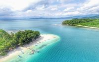 Gili Sudak yang hijau dan berpasir putih (Istimewa/Amink)