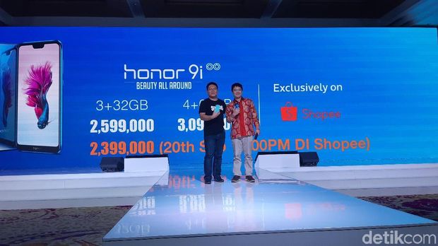 Honor 9i Diluncurkan, Inikah Smartphone Tercantik dari Honor?