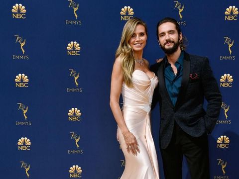 Heidi Klum dan Tom di Emmy Awards 2018.