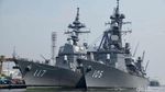 Kapal Perang Jepang Bersandar di Indonesia