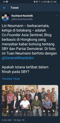 Moeldoko Jawab Tudingan Memfitnah SBY