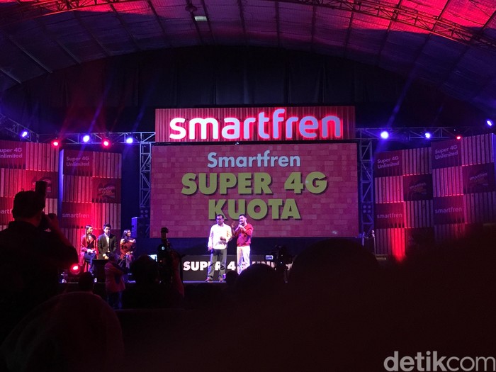 Suasana acara Smartfren. Foto: Agus Tri Haryanto/inet Suasana acara Smartfren. Foto: Agus Tri Haryanto/inet