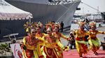 Kapal Perang Jepang Bersandar di Indonesia