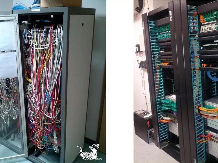 Potret Penataan Kabel Data yang Bikin Tercengang