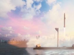 Penampakan BFR, Roket Terkuat SpaceX Buat Jelajah Bulan