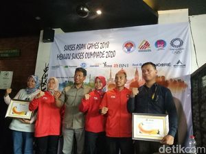 Aries Spiderwoman dan 2 Atlet Panjat Tebing Pemanasan Menuju Olimpiade