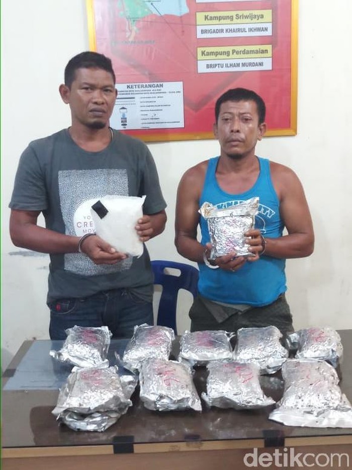 2 Petani Ditangkap di Aceh, 11 Kg Sabu Disita