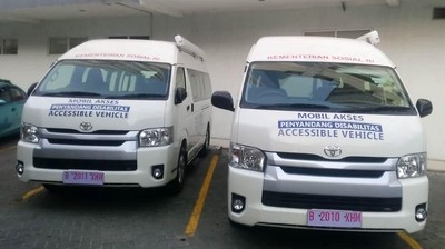 Mobil Akses Penyandang Disabilitas untuk Atlet Asian Para Games