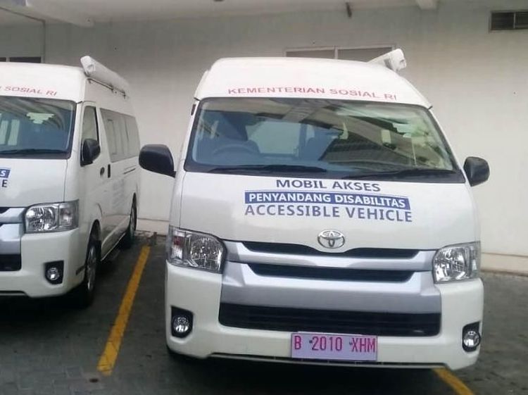 Mobil Akses Penyandang Disabilitas untuk Atlet Asian Para Games