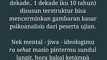 Siapkan mental dan otak nih untuk menghadapi soal-soal nanti. (Foto: Internet)