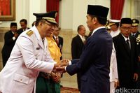 Zulkieflimansyah dilantik Jokowi hari ini. 