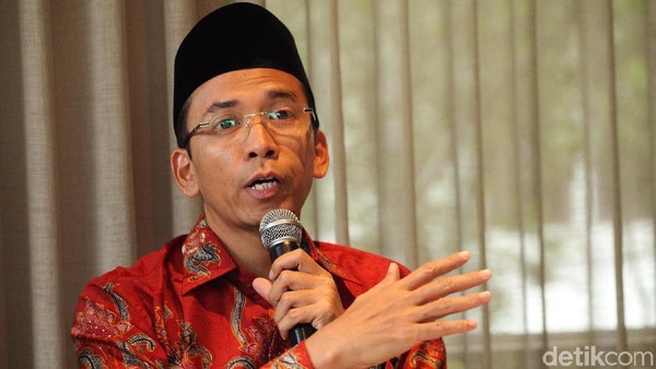 Ekspresi TGB Bantah Tudingan Terima Gratifikasi Divestasi Newmont