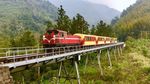 Cantiknya Jalur Kereta Tertinggi di Asia Ini