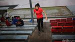 Meski Hujan, Atlet Atletik Asian Para Games Tetap Semangat Berlatih