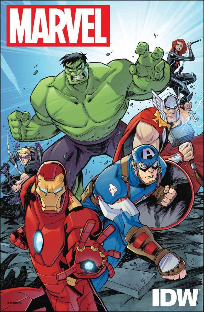 Komik Marvel Action Avengers Siapkan Tim Kreatif