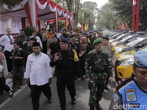 22 Ribu Aparat Gabungan Kawal Pileg dan Pilpres di Jabar