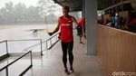 Meski Hujan, Atlet Atletik Asian Para Games Tetap Semangat Berlatih