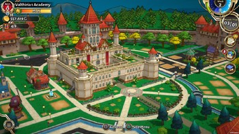 Di game Valthirian Arc: Hero School Story, kamu berperan jadi kepala sekolah di akademi ksatria. (Foto: dok: Agate)