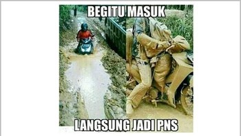 Cara cepat jadi PNS? Ada-ada saja. (Foto: Internet)