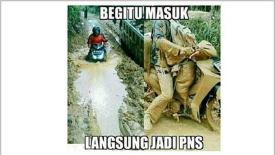 Meme Lucu Daftar CPNS