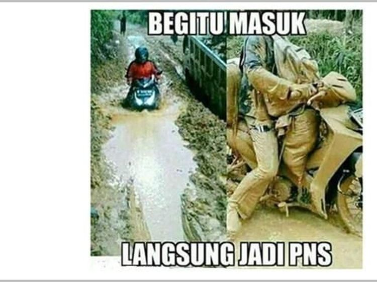 Meme Lucu Daftar CPNS