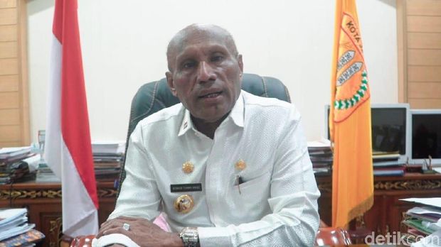 Wali Kota Jayapura Benhur Tommy Mano.
