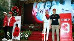 Megawati Bareng KD-Ian Kasela Luncurkan Atribut Milenial PDIP