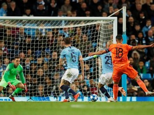 Hasil Liga Champions: Manchester City Dikalahkan Lyon di Etihad