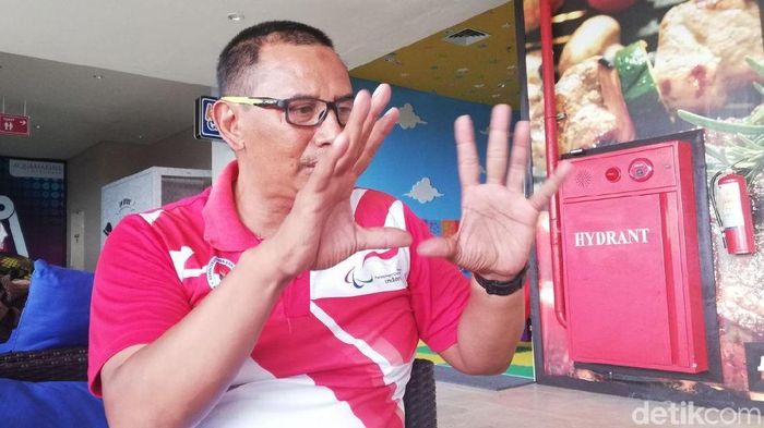 Puspita Mustika Adya, pelatih pelatnas para-cycling (Mercy Raya/detikSport) Puspita Mustika Adya, pelatih pelatnas para-cycling (Mercy Raya/detikSport)
