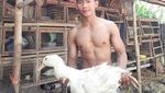 Bugar ala Petani Sixpacks dari Brebes, Angkat Kambing Sampai Bebek