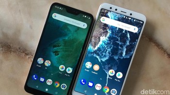 Sementara dari sisi kapasitas baterai, Mi A2 punya 3010 mAh dan Mi A2 Lite 4000 mAh. (Foto: Agus Tri Haryanto/detikINET)