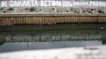 Potret Sampah di Pinggiran Ciliwung Saat Surut
