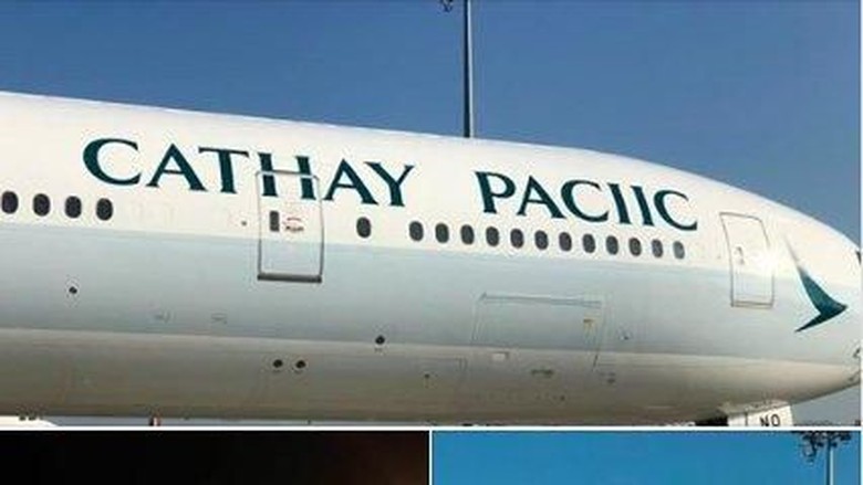Cathay Pacific typo (Cathay Pacific/Twitter) Cathay Pacific typo (Cathay Pacific/Twitter)