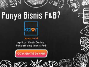 Bisnis Food and Beverage Makin Mudah Pakai KAWN