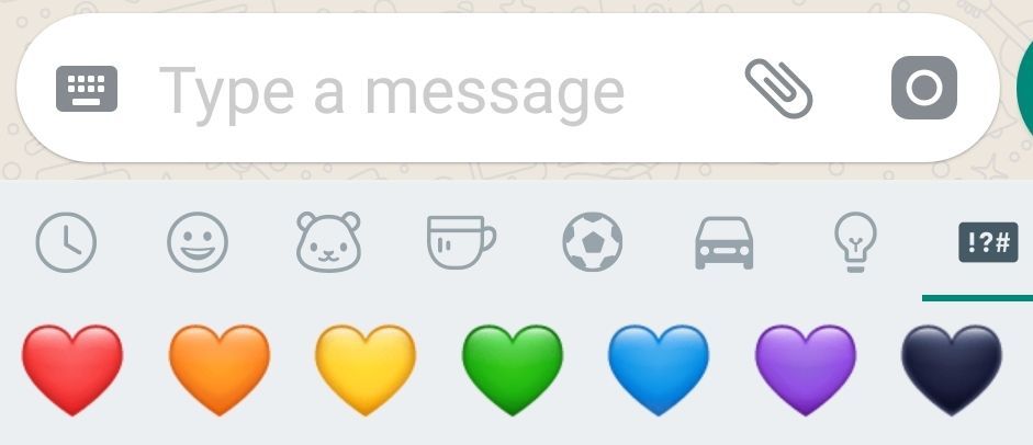 WhatsApp, Emoji