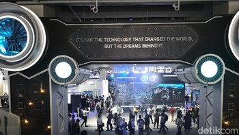 Ada 200 perusahaan teknologi berpartisipasi di acara tersebut, dan akan menempati area seluas 30 ribu meter persegi. (Foto: detikINET/Rachmatunnisa)