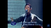 Ini penampakan Dede Richo Idol saat tampil di Indonesian Idol. Foto: dok ist