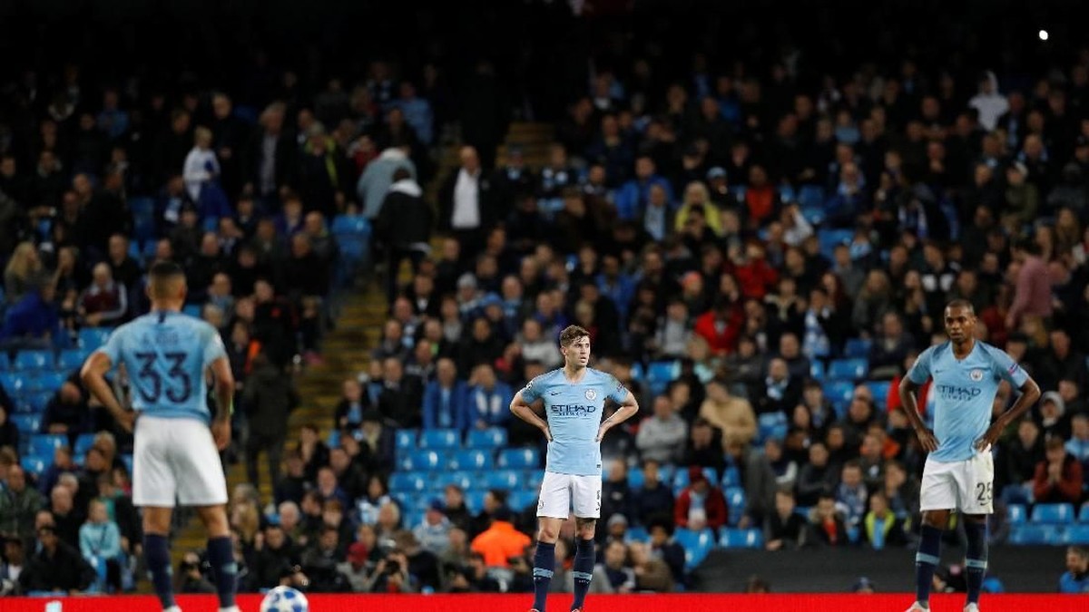 Manchester City kalah di empat laga terakhirnya di Liga Champions (Darren Staples/Reuters)