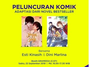 Novel Jingga dan Senja Esti Kinasih Diadaptasi Jadi Komik