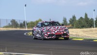 Generasi kelima Supra, A90 Supra akan menggunakan mesin segaris 6 silinder, berkapasitas 3.000 cc. Mesin ini menggerakkan roda belakang. Foto: Toyota